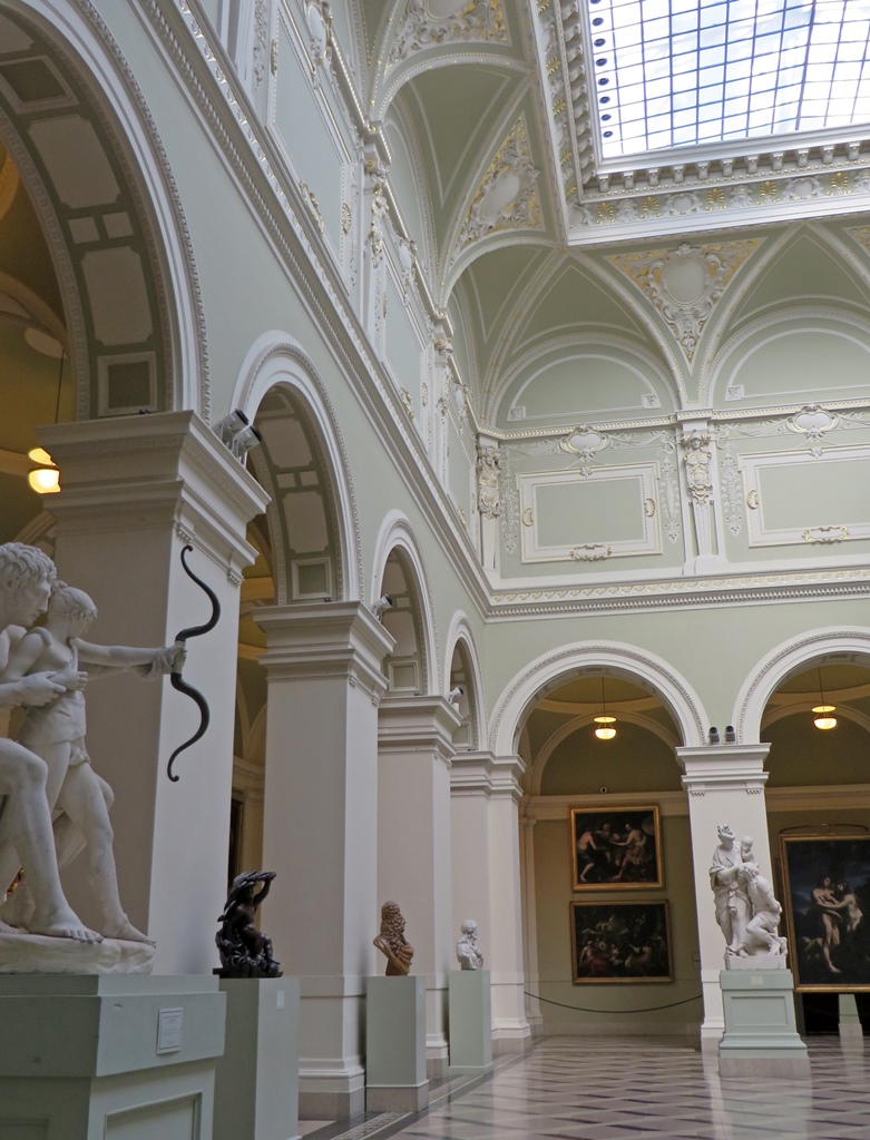 Hall with Artworks